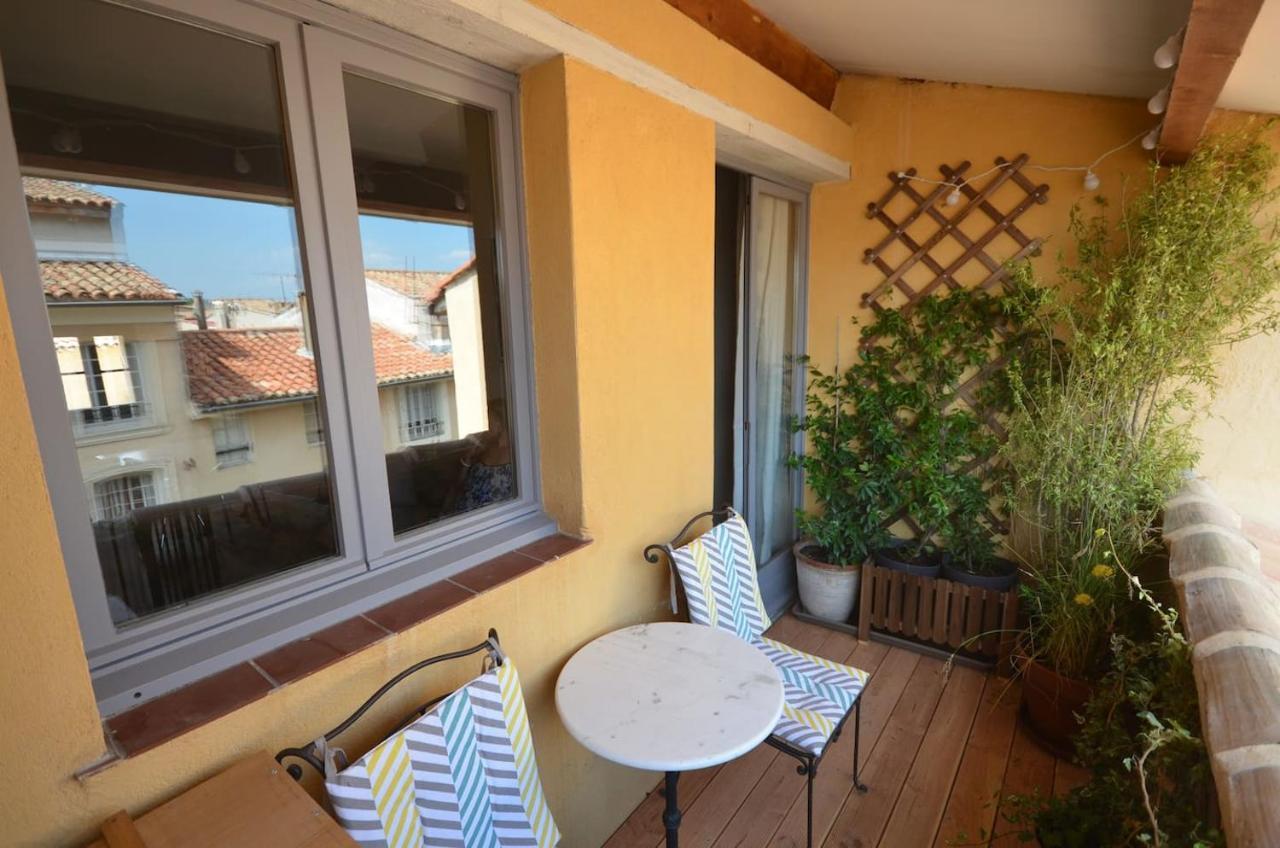 Le Dix Duplex Historical Center Balcony With View And Air Conditioning Aix-en-Provence Esterno foto